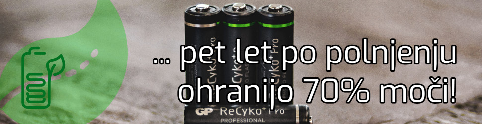 recyko pro polnilna baterija